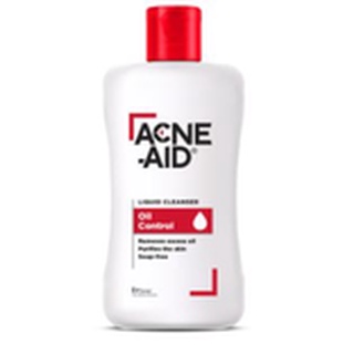 Acne aid  Liquid Cleanser ขวดแดงสำหรับผิวมันเป็นสิว แอคดน่-เอด ลิควิด 100ml (ไม่มีกล่องแต่ซิลพลาสติก)