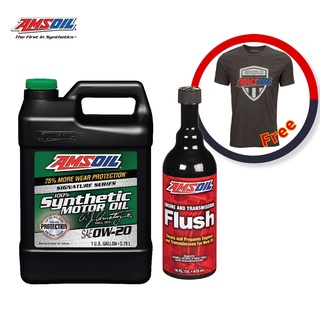 Amsoil Signature Series  Set 0W-20 , 0W-30, 0W-40 ,5W-50 และ 5W-30Synthetic Motor Oilและ Engine and Transmission Flush