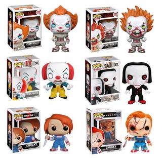 Funko POP ฟิกเกอร์ไวนิล รูปการ์ตูนโจ๊กเกอร์ Pennywise with Boat