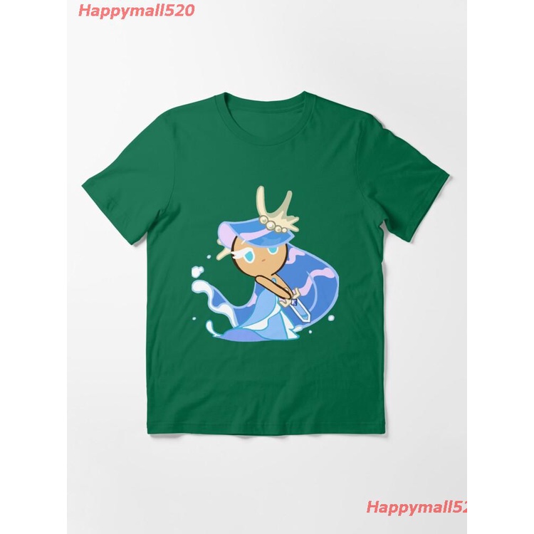 new-sea-fairy-cookie-cookie-run-essential-t-shirt-ผู้หญิง-ดพิมพ์ลาย-ดผ้าเด้ง-คอกลม-cotton-แฟชั่น-discount-unisex