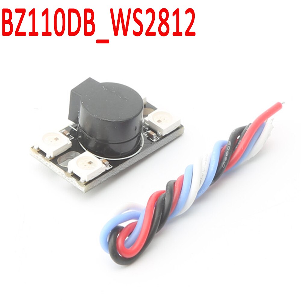 jhemcu-bz110db-ws2812-บัซเซอร์เสียงดังมาก-พร้อมไฟ-led-ws2812-สําหรับโมเดลรถบังคับ-มัลติคอปเตอร์-diy-5v-110db