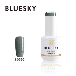 สีเจล Bluesky gel polish สีเขียวขี้ม้า 80595
