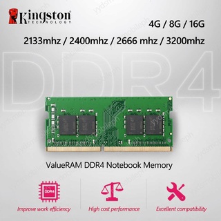 ภาพขนาดย่อของภาพหน้าปกสินค้าSsd Kingston หน่วยความจําแล็ปท็อป โน้ตบุ๊ก DDR4 RAM 4GB 8GB 16GB 2400Mhz 2666Mhz SODIMM 1.2V 260pin จากร้าน casingcover.th บน Shopee