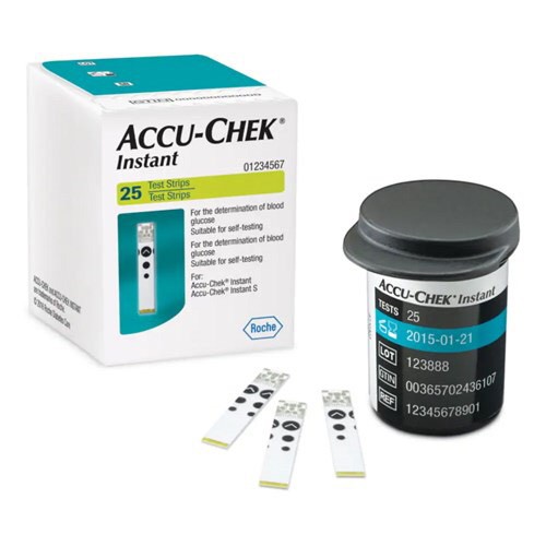 accu-chek-แถบตรวจวัดระดับน้ำตาลในเลือด-และเข็มเจาะเลือด-fastclix-ลอตใหม่ตรวจสอบเลขลอตได้