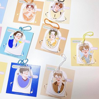 ภาพขนาดย่อของภาพหน้าปกสินค้าKeychain เอ็นซีที อซท Resonance Pt.2 by mommyjiminn จากร้าน mommyjiminn บน Shopee