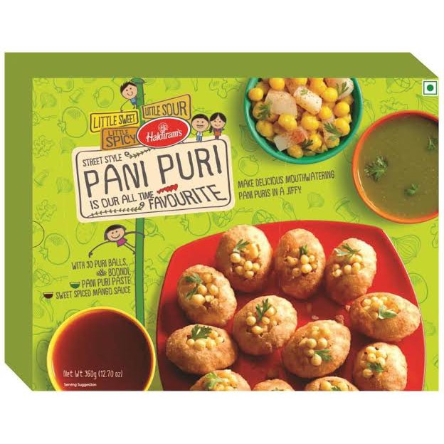 ภาพหน้าปกสินค้าPani Puri อาหารทานเล่น * นำเข้าจากประเทศอินเดีย