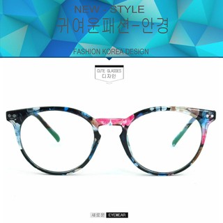 Fashion แว่นตากรองแสงสีฟ้า 2283 C-7 ลายกละสีฟ้า ถนอมสายตา