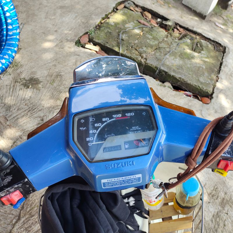 Suzuki RC 80 RC 100 กระบังหน้าไฟหน้า Suzuki RC 100 RC 80 bravo jet ...