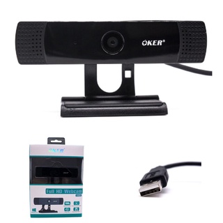 ภาพหน้าปกสินค้ากล้องเว็ปแคม Oker A455 Full HD USB 2.0 Black ซึ่งคุณอาจชอบราคาและรีวิวของสินค้านี้
