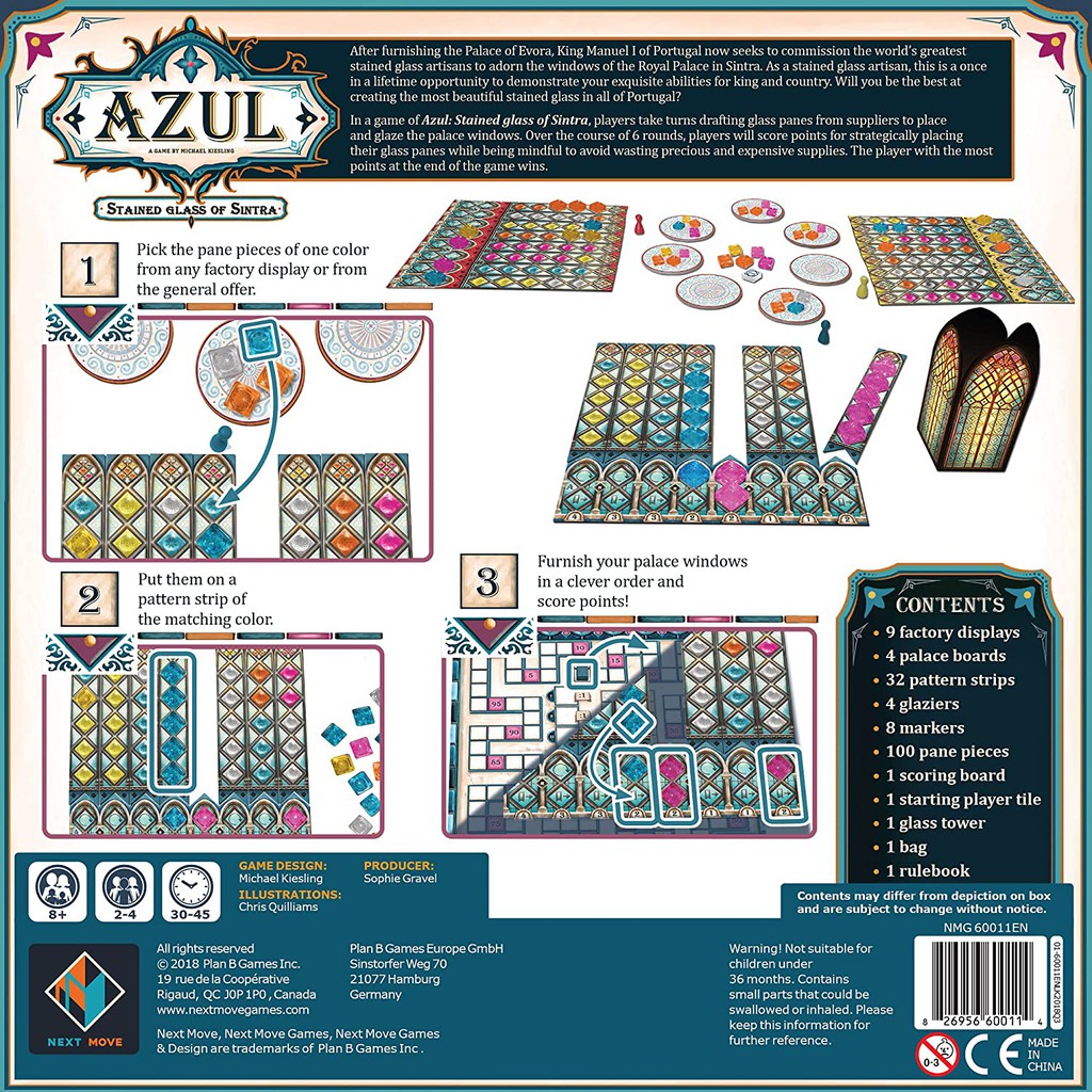 ของแท้-azul-stained-glass-of-sintra-board-game