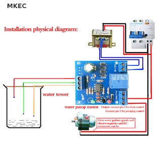 ภาพหน้าปกสินค้าMkec ใหม่ เซนเซอร์ควบคุมระดับน้ําอัตโนมัติ 9V-12V ที่เกี่ยวข้อง