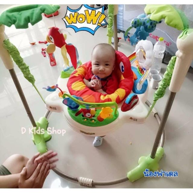 11-11-jumperoo-rainforest-จั้มเปอร์เด็ก-มีดนตรี-มีไฟ-เสริมพัฒนาการเด็ก