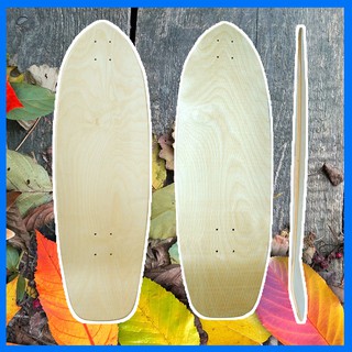ภาพขนาดย่อของภาพหน้าปกสินค้าไทยส่งภายใน 24 ชม.deck 30/32.5/34 นิ้ว inch maple Surfskate assembly เซิร์ฟสเก็ตบอร์ด surfing surf skateboard deck จากร้าน bc8_wwi4dy บน Shopee