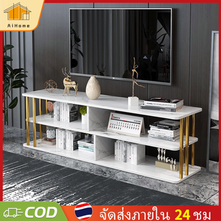 AiHome ตู้ทีวี เรียบง่ายและทันสมัย ประเภทบ้านขนาดเล็ก ตู้ผนังพื้นหลังทีวี อเนกประสงค์ ห้องนั่งเล่น ห้องนอน ตู้เก็บของ