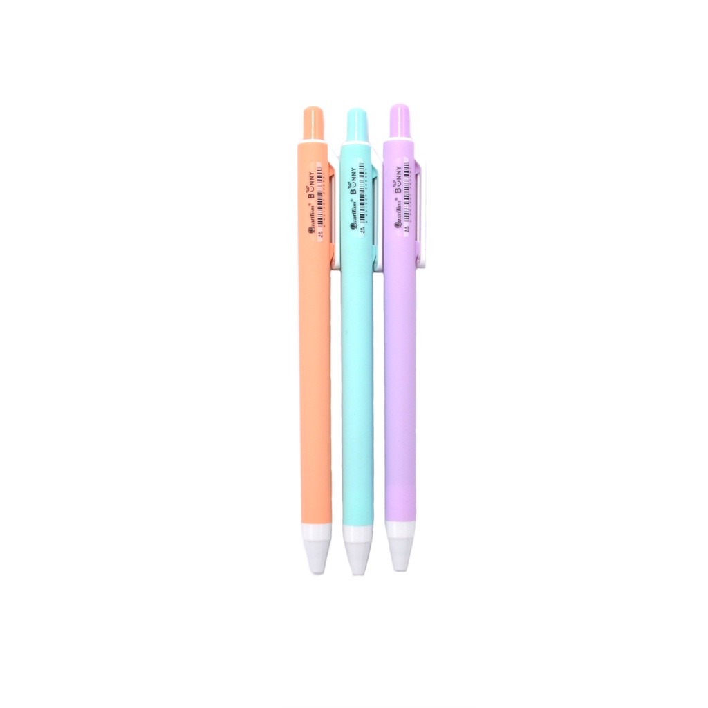 ปากกาควอนตัม-quantum-gel-base-pen-รุ่น-bunny-ปากกาแพ็ค-ปากกาน้ำเงิน-ปากกาหมึกเจล-ปากกา-quantum-ปากา-ปากกากด-ปากกาน้ำเงิน