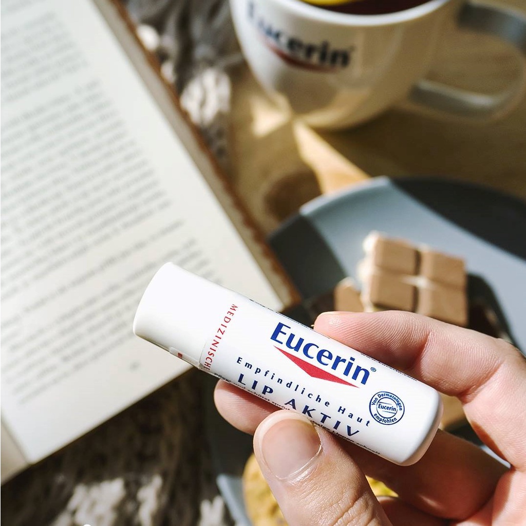 ภาพสินค้าEucerin Lip Active SPF20 ขนาด 4.8g พร้อมส่ง (แพคเกจยุโรป) จากร้าน english_christmas บน Shopee ภาพที่ 3