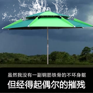 ภาพหน้าปกสินค้าร่ม ร่มตกปลาร่มตกปลาขนาดใหญ่2.4เมตรร่มสากลครีมกันแดดหนาป้องกันฝนร่มประมงร่มร่มประมง Tlac ที่เกี่ยวข้อง