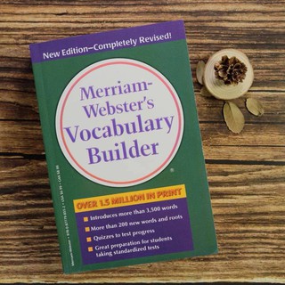 【หนังสือภาษาอังกฤษ】Weiten root dictionary Merriam-Websters Vocabulary Builder English version