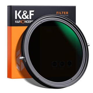 K&F FILTER CPL FADER ND2-32 NANO-X PRO  ฟิลเตอร์  ND CPL ลดแสงจ้า