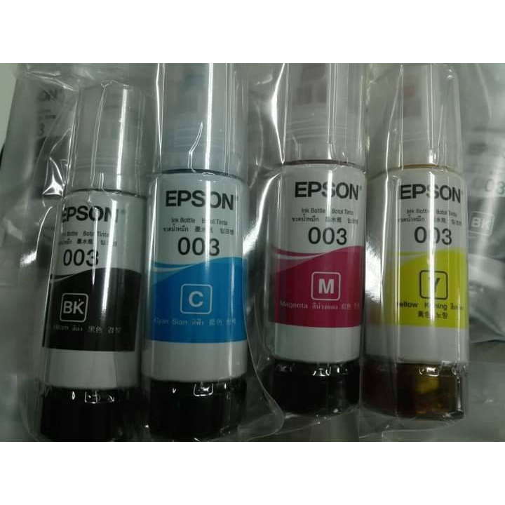 หมึกแท้-epson-003-ขวดใหม่-น้ำหมึกแท้-สำหรับรุ่น-epson-l3110-l3150-ของแท้ไม่มีกล่อง-สินค้าใหม่-มีพร้อมส่ง-ราคาถูก