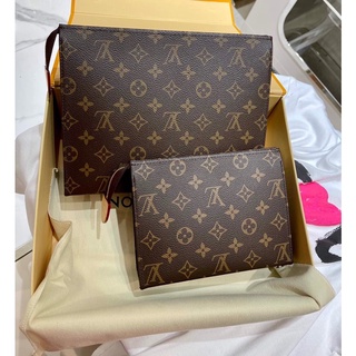 พรี​ Lv Louis Vuitton M46037 คลัทช์ กระเป๋าแฟชั่น แบรนด์เนน size25*20*5.5cm