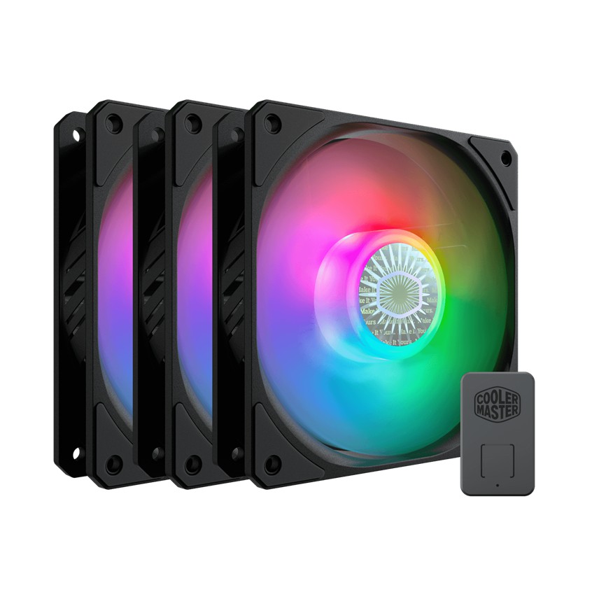 ภาพสินค้าพัดลมเคส Cooler Master SickleFlow 120 ARGB 3 in 1 FAN (MFX-B2DN-183PA-R1) 2y. จากร้าน hardware_corner บน Shopee ภาพที่ 1