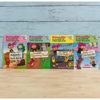 Princess Pink and the Land of Fake-Believe 4 books set
by Noah Z. Jones