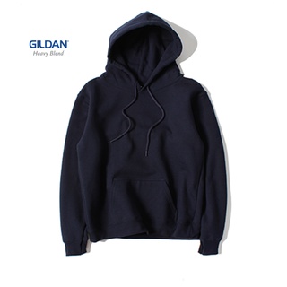 ภาพหน้าปกสินค้าGildan® Heavy Blend™ Adult Hooded Sweatshirt Navy ฮู้ดแบบสวม - กรมท่า ที่เกี่ยวข้อง