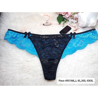 Tush Size  M,L,XL,2XL,3XL ชุดชั้นใน/กางเกงชั้นในทรงจีสตริง(G-string) 4951