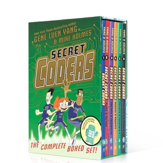 พร้อมส่งค่ะ!! หนังสือชุด Secret Coders (ชุด 6 เล่ม)