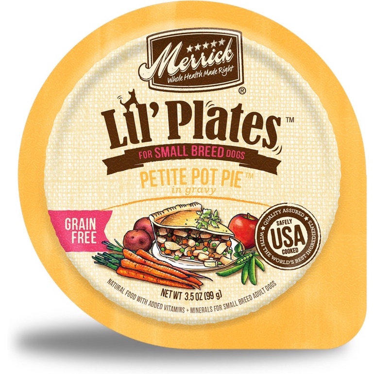 อาหารเปียกสุนัข-merrick-lil-plates-สูตร-petite-pot-pie-ขนาด-99-กรัม