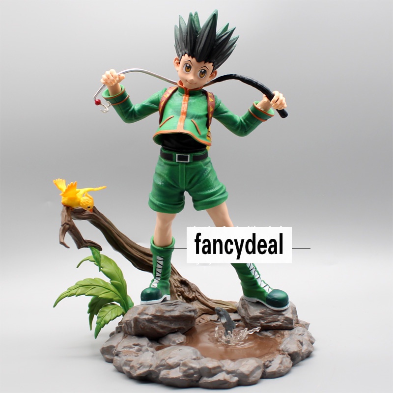 โมเดลฟิกเกอร์-bm-hunter-x-hunter-killua-zoldyck-gon-freecss-gk-ขนาด-27-ซมของเล่นสําหรับเด็ก