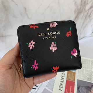 ✨สด-ผ่อน✨ Kate Spade Staci Small Zip Around Bifold Wallet