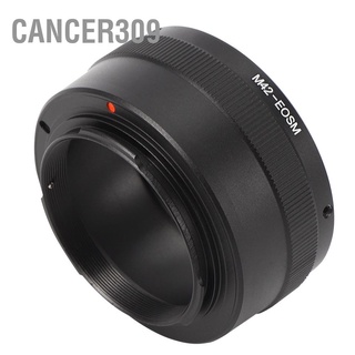 Cancer309 FOTGA Lens Adapter Ring Fit for M42 Mount Lenses to Canon EOSM Mirrorless Camera Body