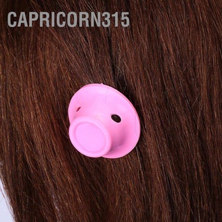 Capricorn315 10 ชิ้น / เซต ใหม่ แฟชั่น ซิลิโคนนุ่ม จัดแต่งทรงผม ม้วนผม เครื่องมือดัดผม