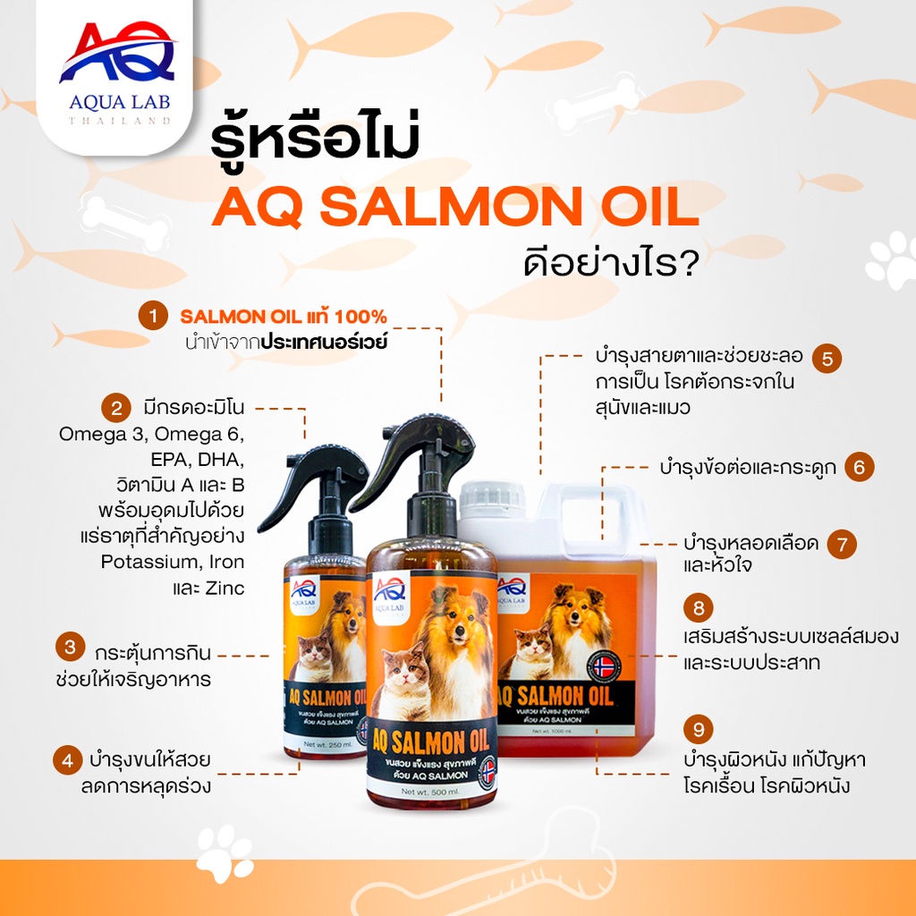 บำรุงขนสวย-แข็งแรง-สุขภาพดี-ด้วย-aq-salmon-น้ำมันปลาแซลมอนจากนอร์เวย์-พร้อมส่ง