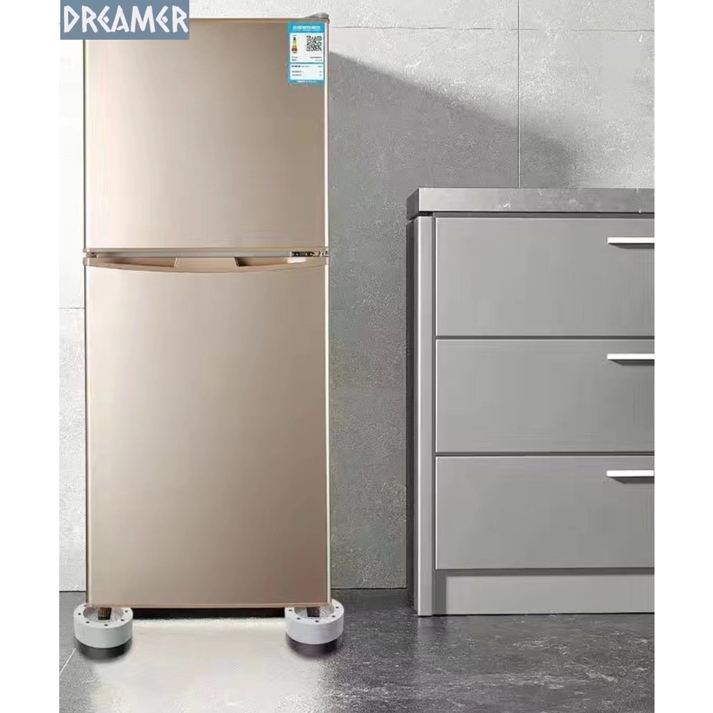 ภาพสินค้าขารองเครื่องซักผ้า แผ่นรองกันลื่นเครื่อง ที่รองตู้เย็นกันสั่นสะเทือน ฐานรองเครื่องซักผ้า ฐานรองตู้เย็น ที่รองเครื่องซัก จากร้าน dreamerlifehouse บน Shopee ภาพที่ 4
