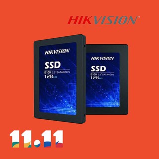 128GB SSD (เอสเอสดี) HIKVISION E100 NAND Flash 3D 2.5" SATA III 550MB/s 6Gb/s - ประกัน 3 ปี