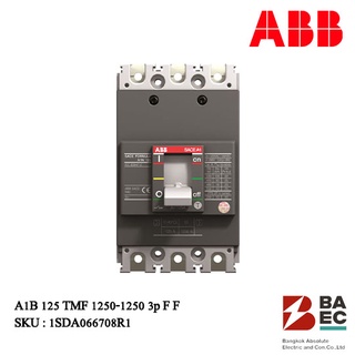 MCCB Breaker Formula A1B 125 TMF 125-1250 3p 18Ka F F