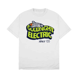 เสื้อยืดผ้าฝ้ายAglxy X GOODNIGHT ELECTRIC Rockerstar เสื้อยืดลําลอง สําหรับเด็กL XL  XXL 3XL