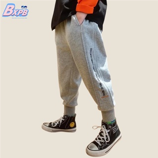 [BXPB] กางเกงเลกกิ้งลําลอง ทรงหลวม สวมใส่สบาย แฟชั่นใหม่ สําหรับเด็กผู้ชาย อายุ 3-15 ปี