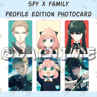 Spy X FAMILY PROFILE EDITION อะนิเมะโฟโต้การ์ด