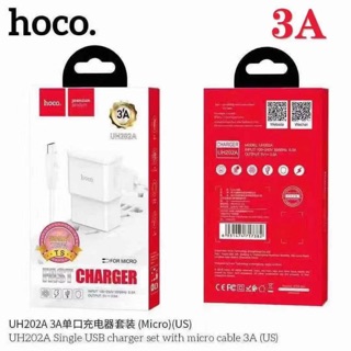 UH202A Single USB charger set with micro cable 3A USB