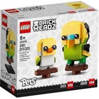 #LEGO #40443  LEGO BrickHeadz Budgie 40443