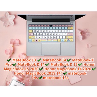 ฟิล์มติดแป้นพิมพ์ สําหรับแล็ปท็อป Huawei Matebook14 Honor matebook 14s matebook 13s matebook D 14 D15 Huawei matebook D14 BE
