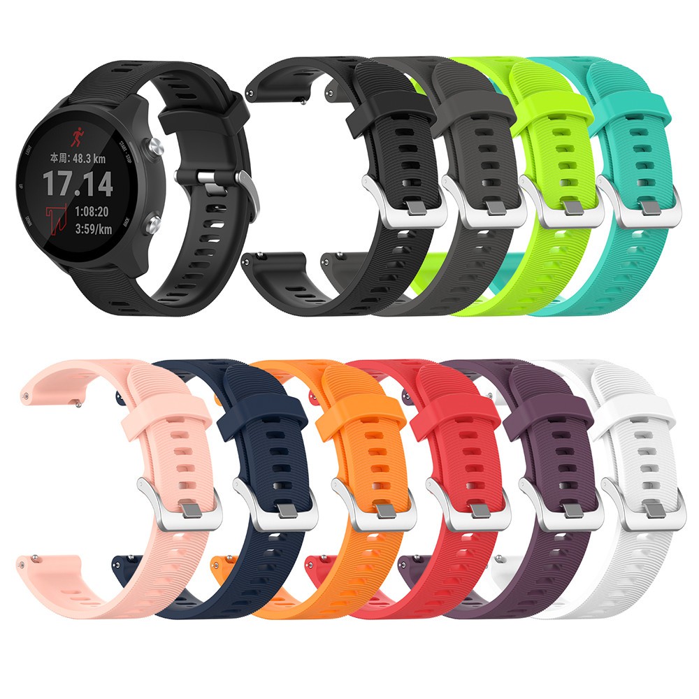 ราคาและรีวิวสายนาฬิกาข้อมือ หลากสี สําหรับนาฬิกา Garmin Forerunner 245M / 245 / 645 / Samsung Galaxy 42 มม./ Galaxy Active 2 / Amazfit Gtr 42 มม.