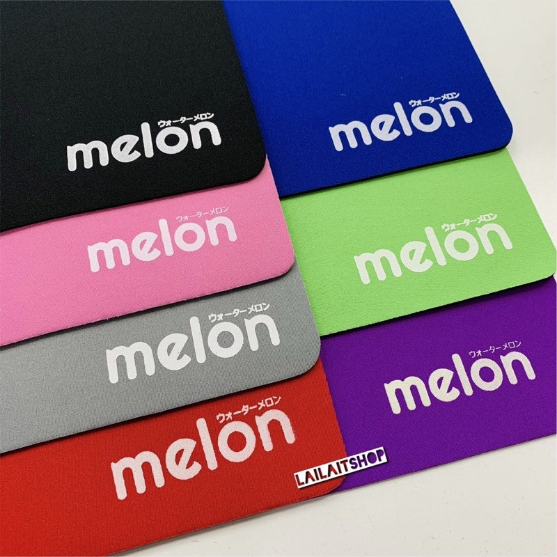 ภาพหน้าปกสินค้าแผ่นรองเมาส์ Melon แท้ รุ่น MP-024 เนื้อผ้าหนาอย่างดี มีความนุ่ม ปั้ม Melon ทุกแผ่น มีหลายสีให้เลือก จากร้าน lailaitshop บน Shopee