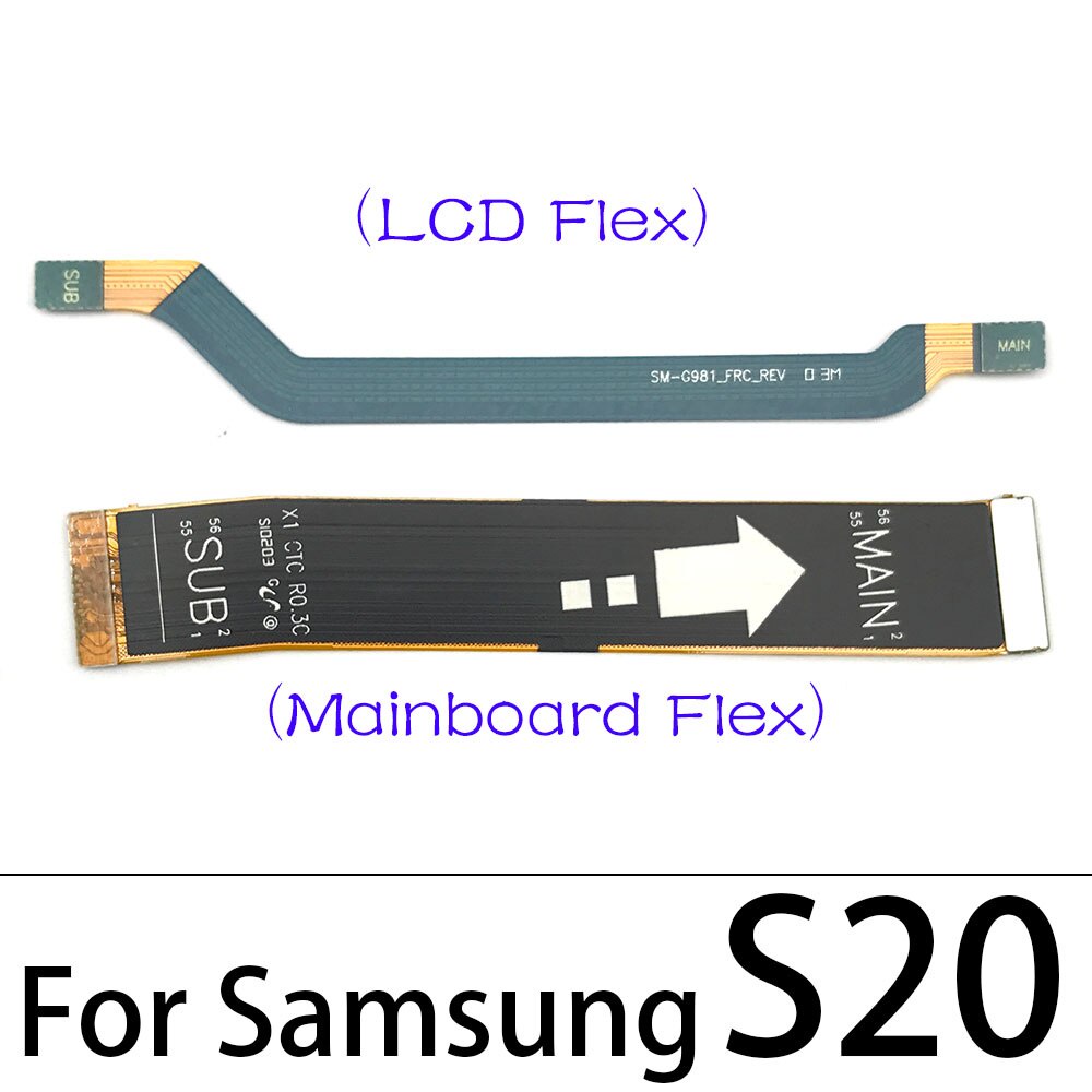 ภาพหน้าปกสินค้าสายแพหลัก สําหรับ Samsung Note 10 Lite Note 20 S10 Plus S20 Fe / Note 10 Plus 5G เชื่อมต่อเมนบอร์ดไปยังหน้าจอ LCD ริบบิ้น จากร้าน lucky88.th บน Shopee
