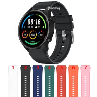 ราคาสายรัดนาฬิกา ชนิดซิลิโคนนูน แนวกีฬา สำหรับ Xiaomi Mi Watch Color