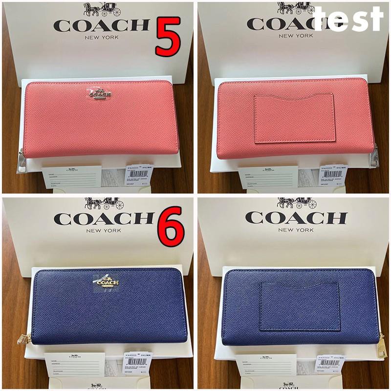 กระเป๋าสตางค์-coach-f52372-กระเป๋าสตางค์ผู้หญิง-กระเป๋าสตางค์ยาว-กระเป๋าสตางค์หนัง-กระเป๋าสตางค์บัตร